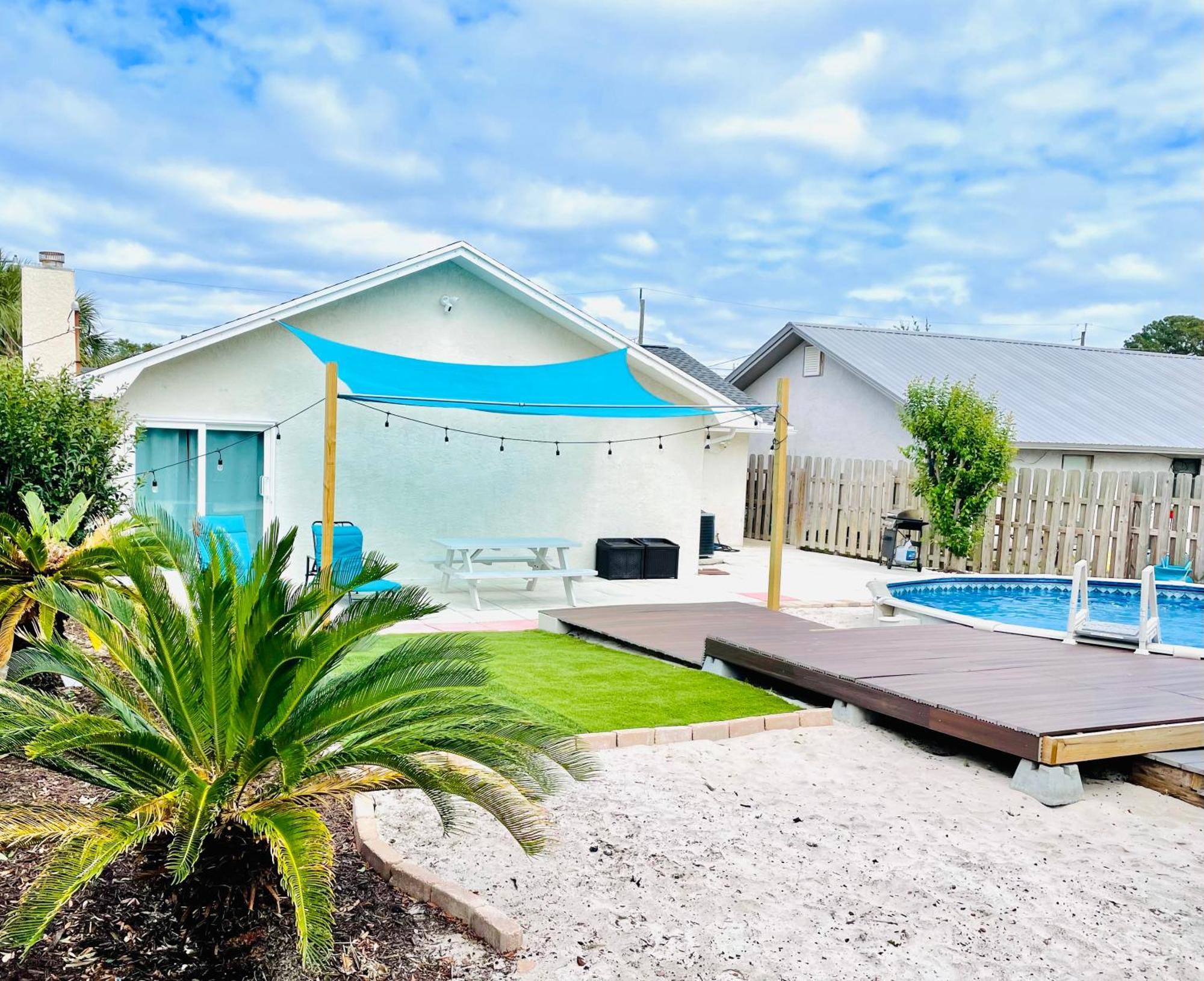 Sea Salt Vacation Home, Private Pool - Walk To Beach Panama City Beach Ngoại thất bức ảnh